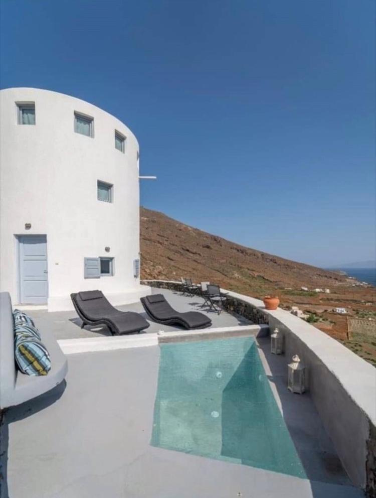 Anemos Windmill Villa Vourvoúlos Buitenkant foto