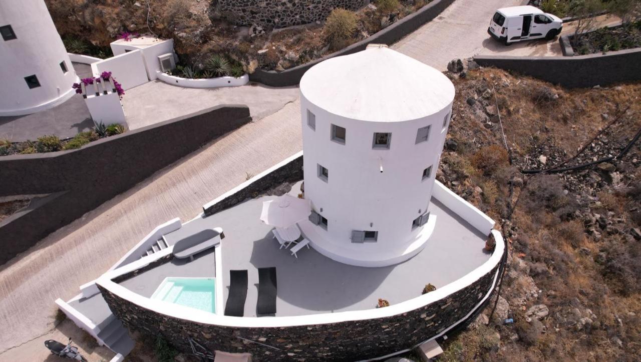 Anemos Windmill Villa Vourvoúlos Buitenkant foto