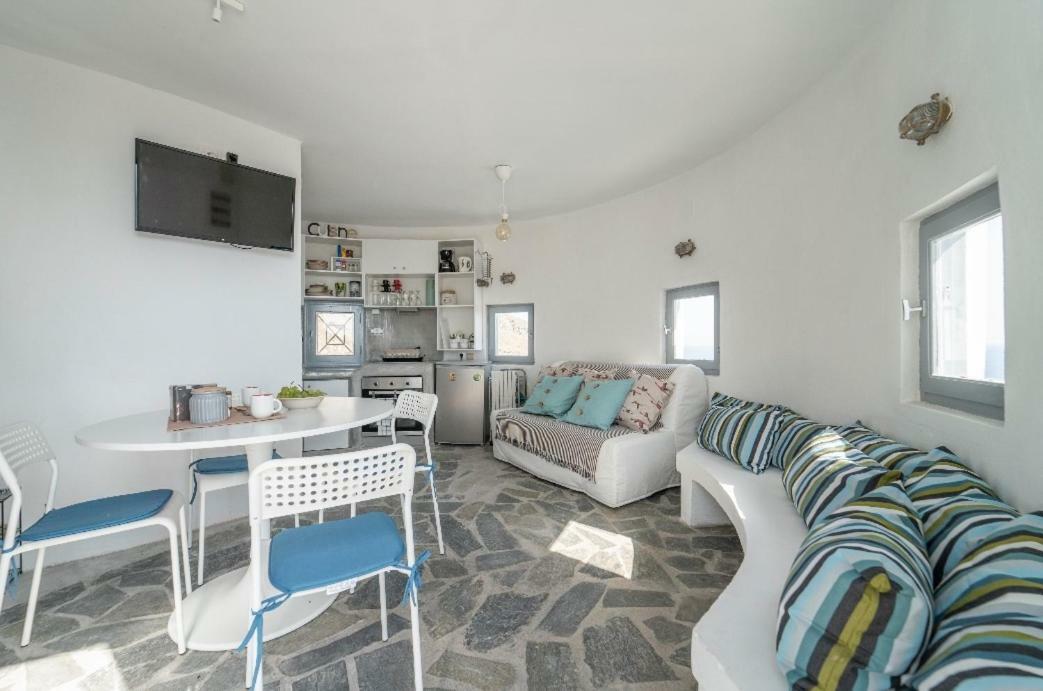 Anemos Windmill Villa Vourvoúlos Buitenkant foto